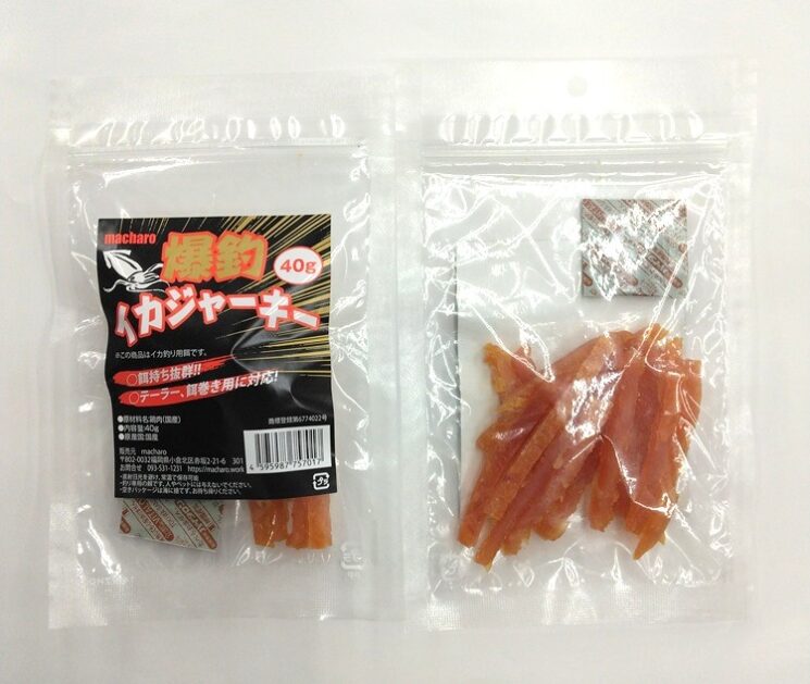 macharo　爆釣イカジャーキー（40g）