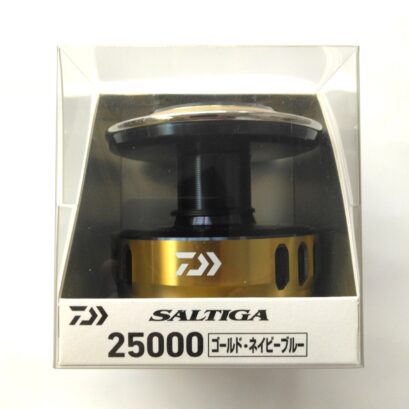 ダイワ　ソルティガ25000スプール（ゴールド・ネイビーブルー）